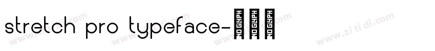 stretch pro typeface字体转换